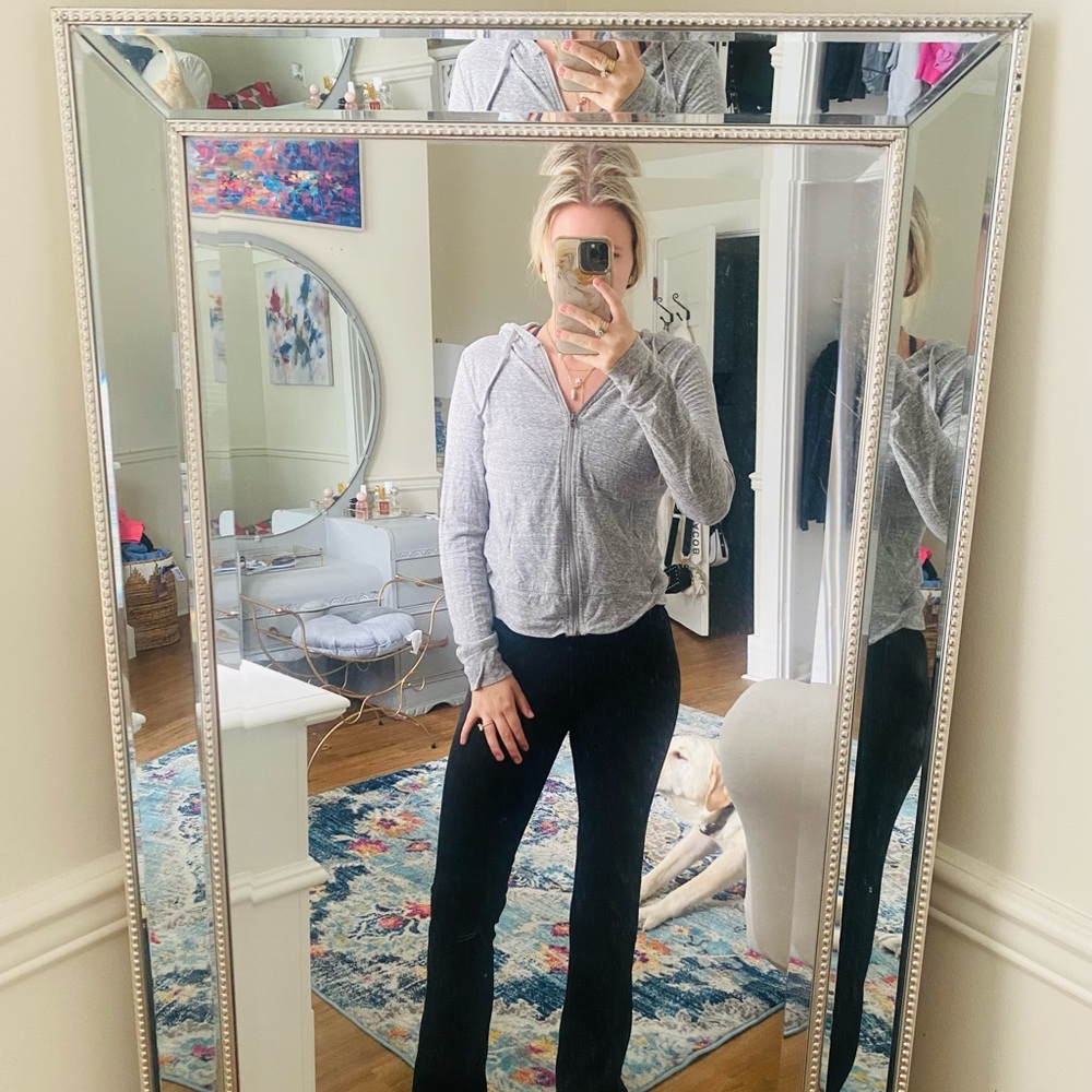 Aeropostale Gray Zip-Up Hoodie